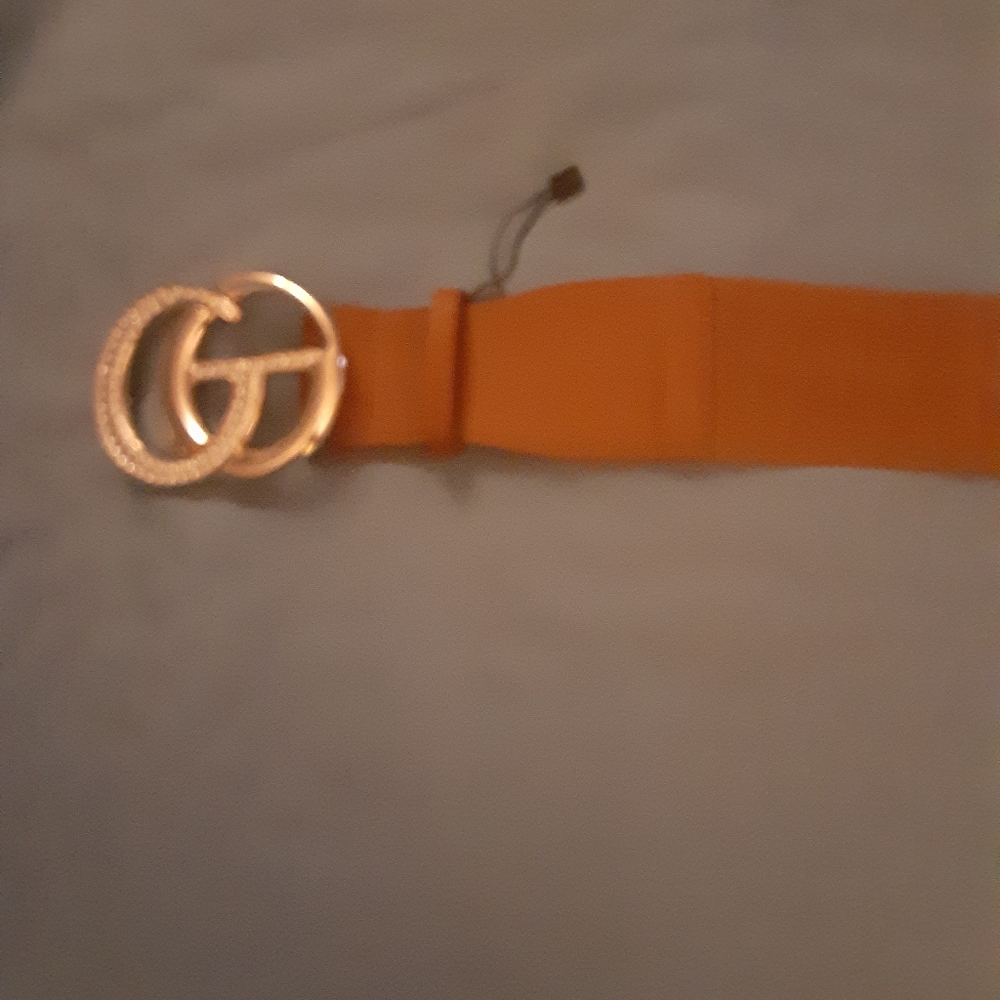 Rhinestone Pave Fashion Stretch Belt - Picture 5 of 9